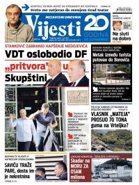 Vijesti - broj 6929, 7. jul 2017.