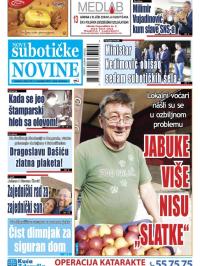 Nove Subotičke novine - broj 139, 1. nov 2019.