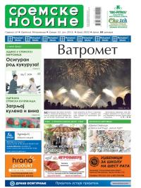 Sremske Novine - broj 2832, 10. jun 2015.