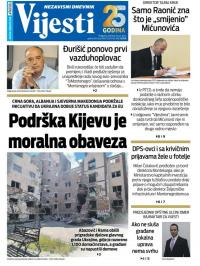 Vijesti - broj 8684, 16. jun 2022.