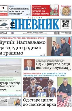 Dnevnik - broj 27967, 19. jan 2025.