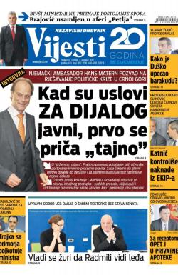 Vijesti - broj 7017, 3. okt 2017.