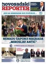 Novosadski reporter - broj 161, 15. mar 2018.