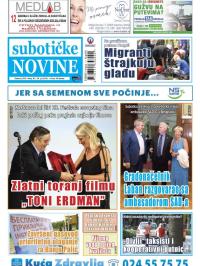 Nove Subotičke novine - broj 30, 29. jul 2016.