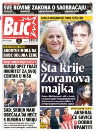 Blic - broj 7428, 18. okt 2017.