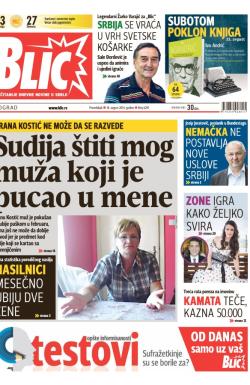 Blic - broj 6291, 18. avg 2014.