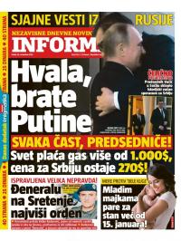 Informer - broj 2922, 26. nov 2021.