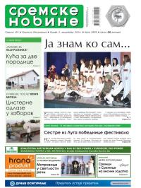 Sremske Novine - broj 2805, 3. dec 2014.