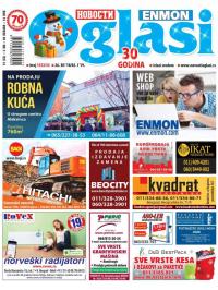 Novosti oglasi - broj 1552/53, 26. dec 2018.