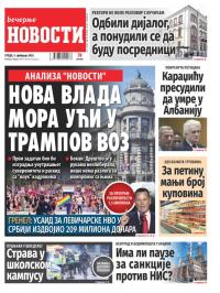 Večernje novosti - broj 5283, 5. feb 2025.