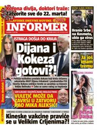 Informer - broj 2704, 15. mar 2021.