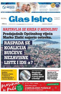 Glas Istre - broj 357, 30. dec 2019.