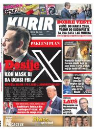 Kurir - broj 3854, 15. nov 2024.