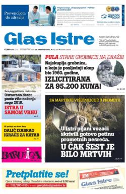 Glas Istre - broj 308, 10. nov 2022.