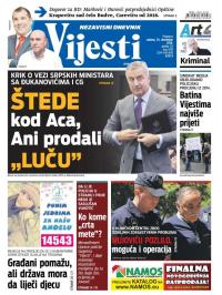 Vijesti - broj 6739, 24. dec 2016.