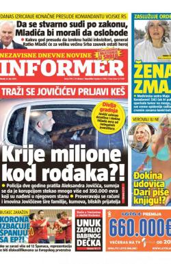 Informer - broj 2776, 8. jun 2021.