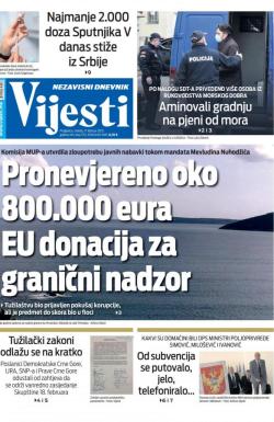 Vijesti - broj 8212, 17. feb 2021.