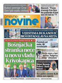 Dnevne novine - broj 2814, 19. okt 2020.