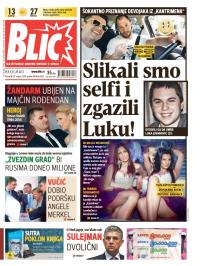 Blic - broj 6302, 29. avg 2014.