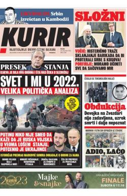 Kurir - broj 3183, 28. dec 2022.