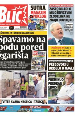 Blic - broj 7767, 29. sep 2018.