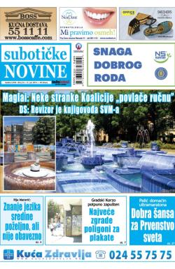 Nove Subotičke novine - broj 24, 13. jun 2014.