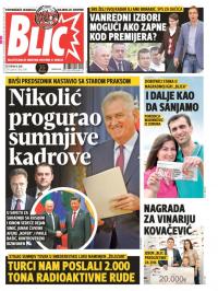 Blic - broj 7296, 8. jun 2017.