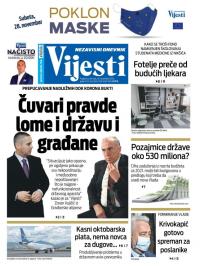 Vijesti - broj 8132, 26. nov 2020.