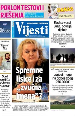 Vijesti - broj 8259, 5. apr 2021.