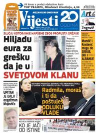 Vijesti - broj 6930, 8. jul 2017.