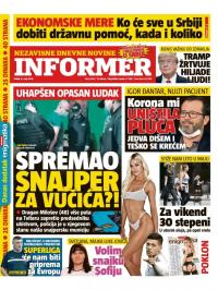 Informer - broj 2443, 8. maj 2020.