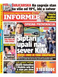 Informer - broj 3162, 9. sep 2022.