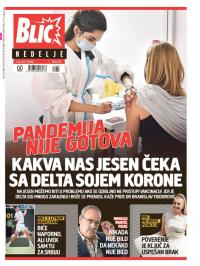 Blic - broj 8745, 4. jul 2021.