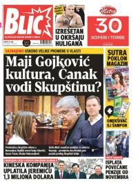 Blic - broj 7641, 26. maj 2018.