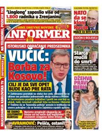 Informer - broj 3779, 14. sep 2024.