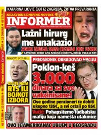 Informer - broj 2748, 6. maj 2021.