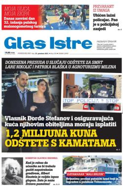 Glas Istre - broj 355, 27. dec 2021.