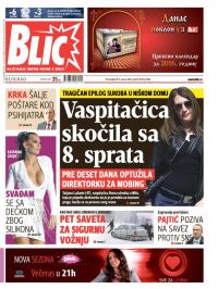 Blic - broj 6786, 4. jan 2016.