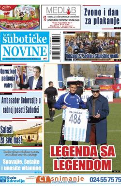 Nove Subotičke novine - broj 110, 5. apr 2019.