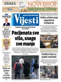 Vijesti - broj 8139, 3. dec 2020.