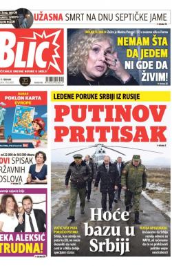 Blic - broj 6828, 17. feb 2016.