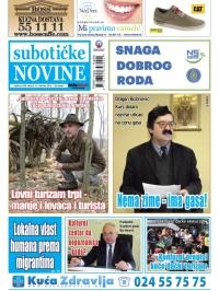 Nove Subotičke novine - broj 6, 6. feb 2015.