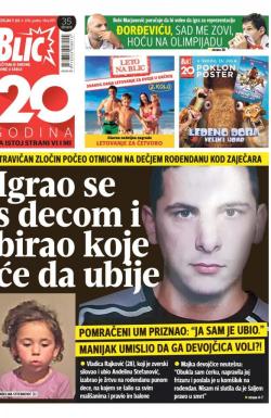 Blic - broj 6971, 11. jul 2016.