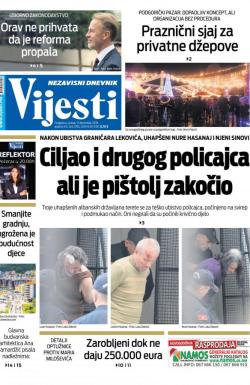 Vijesti - broj 7795, 17. dec 2019.