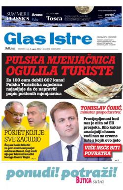 Glas Istre - broj 185, 7. jul 2021.