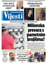 Vijesti - broj 8478, 15. nov 2021.