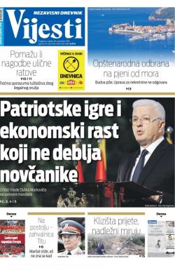 Vijesti - broj 7416, 28. nov 2018.