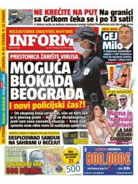 Informer - broj 2491, 3. jul 2020.