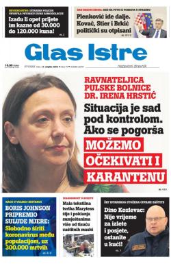 Glas Istre - broj 76, 17. mar 2020.