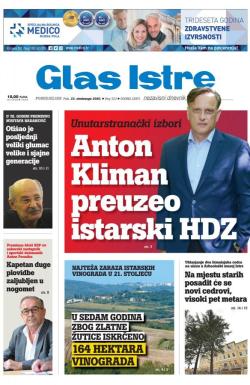 Glas Istre - broj 323, 23. nov 2020.